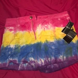 Forever 21 Tie- dye shorts